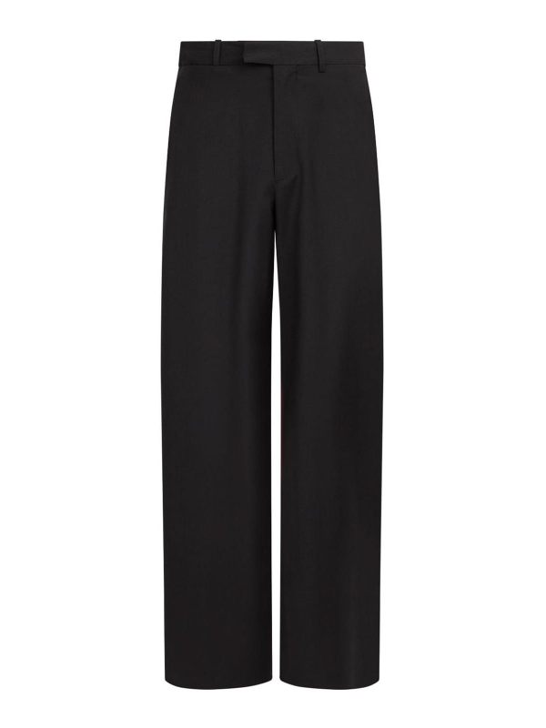 MM6 Maison Margiela Pantalons Décontractés - Noir