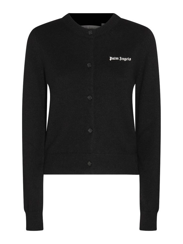 Palm Angels Cardigan - Noir