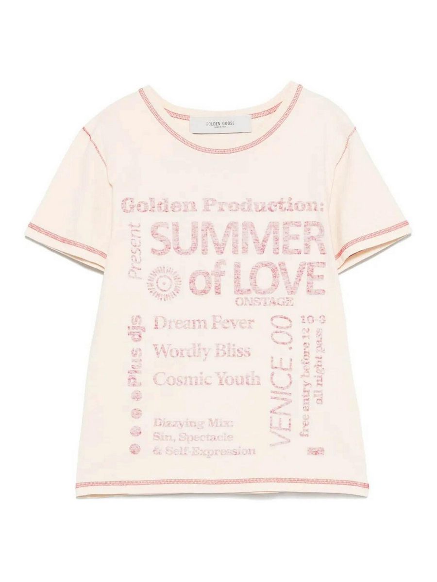 Golden Goose T-Shirt - Rouge