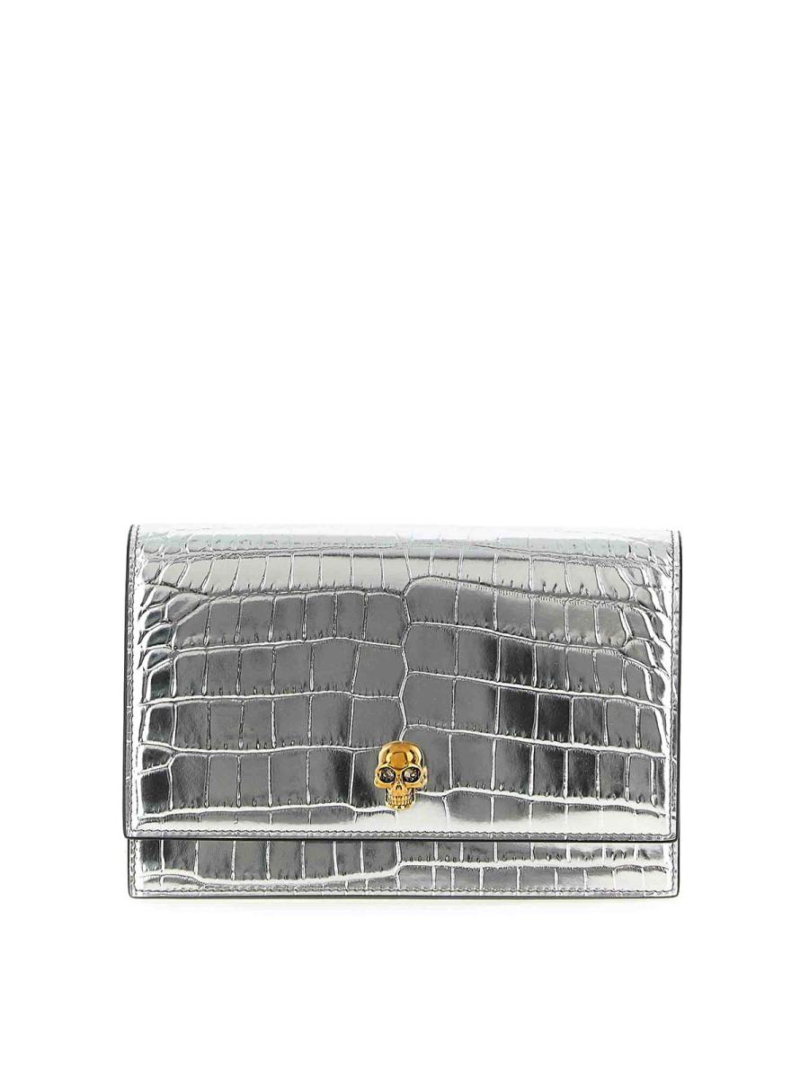 Alexander Mcqueen Sac Bandoulière - Argent