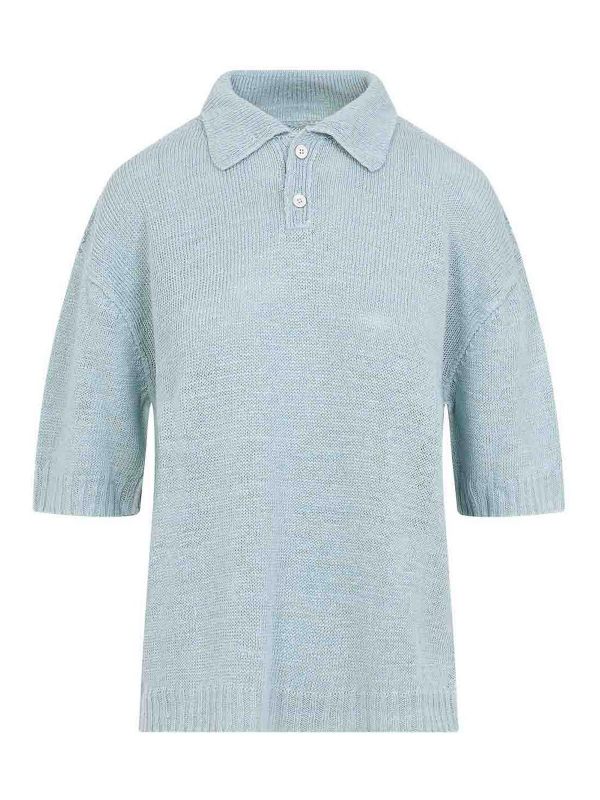 Maison Margiela Polo - Bleu Clair