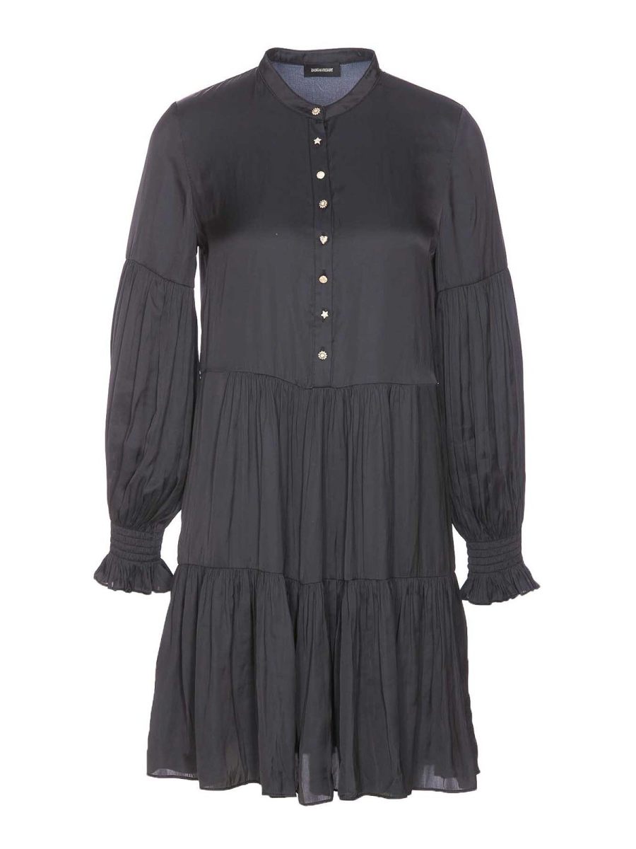 Zadig & Voltaire Robe Au Genou - Noir