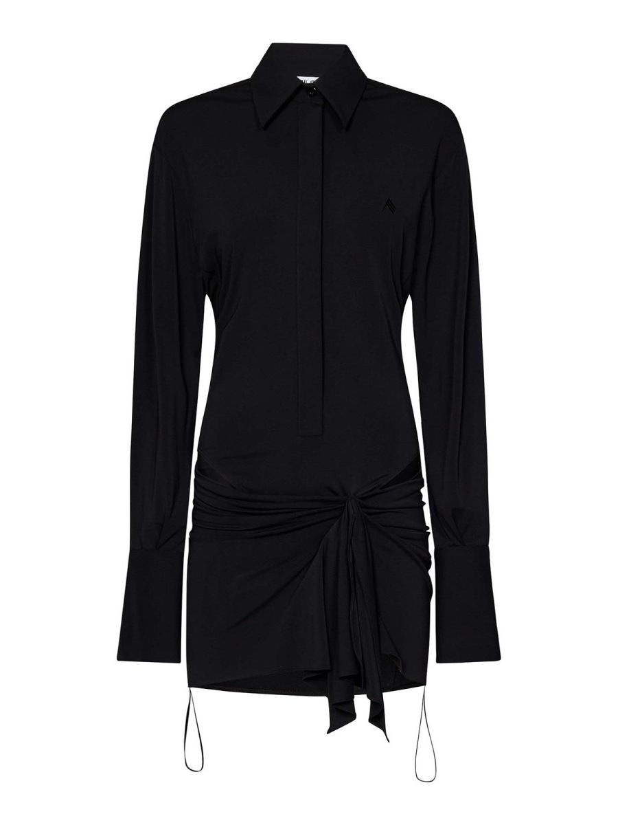 The Attico Robe Courte - Noir