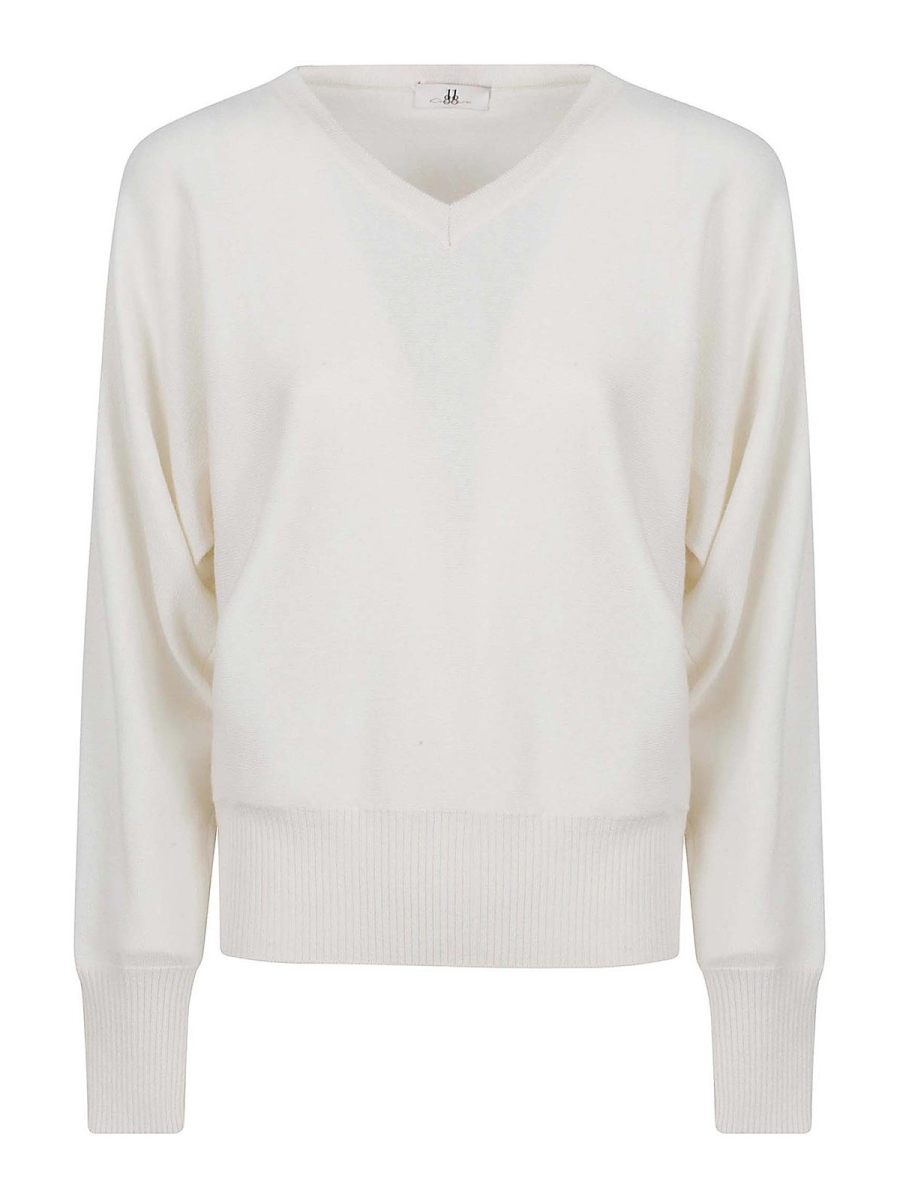 Eleven88 Pull Col Bateau - Blanc