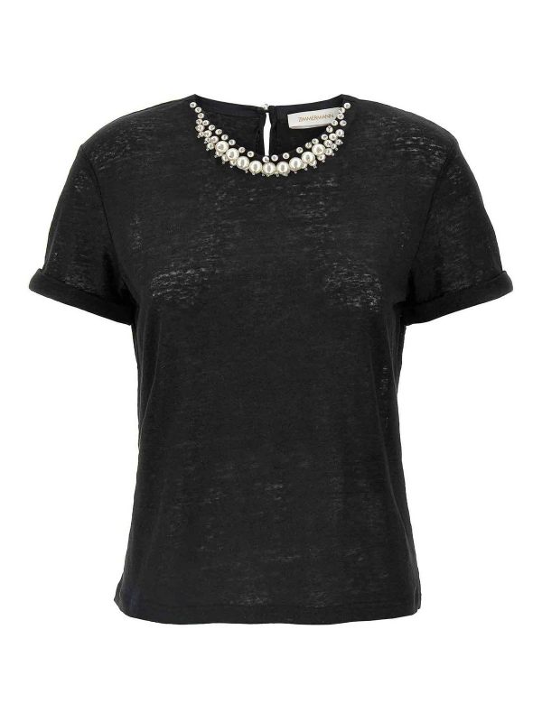 Zimmermann T-Shirt - Noir