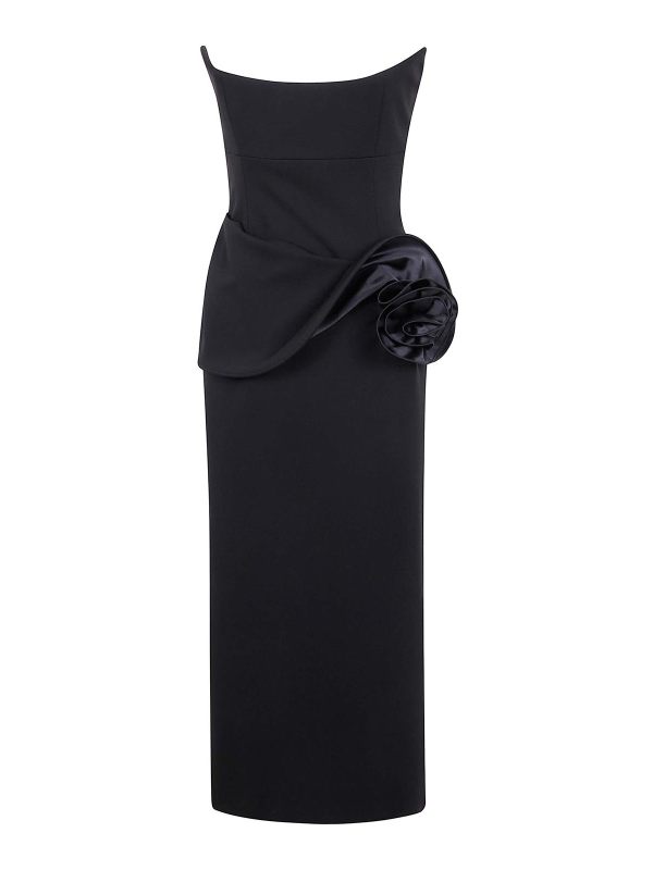 Magda Butrym Robe De Soirée - Noir