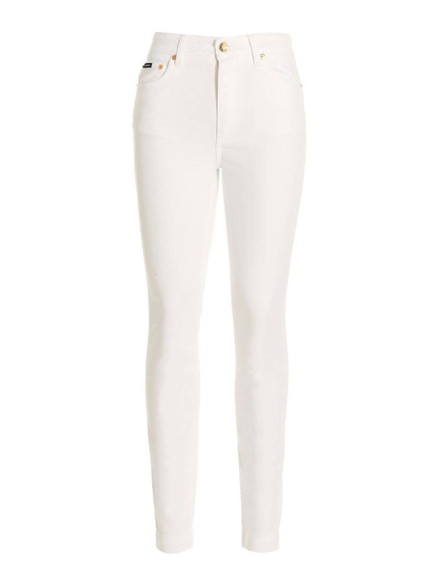 Dolce & Gabbana Jean Skinny - Blanc