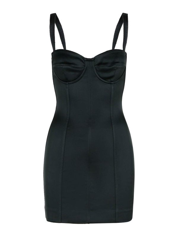 Dolce & Gabbana Robe Au Genou - Noir