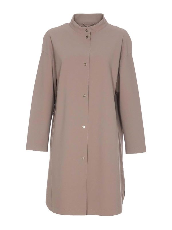 Herno Manteau Court - Gris