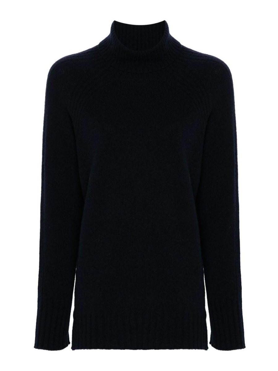 Twinset Pull Col Rond - Bleu