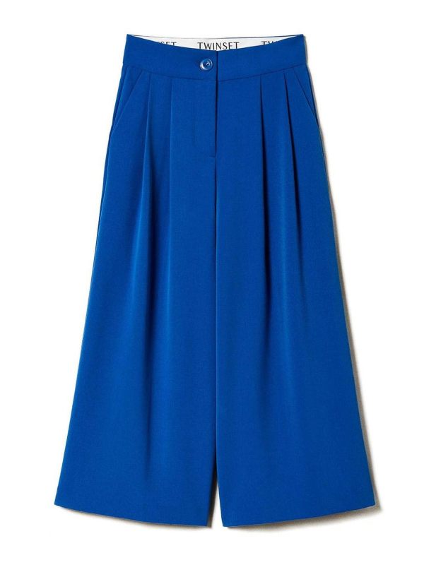 Twinset Pantalons Décontractés - Bleu