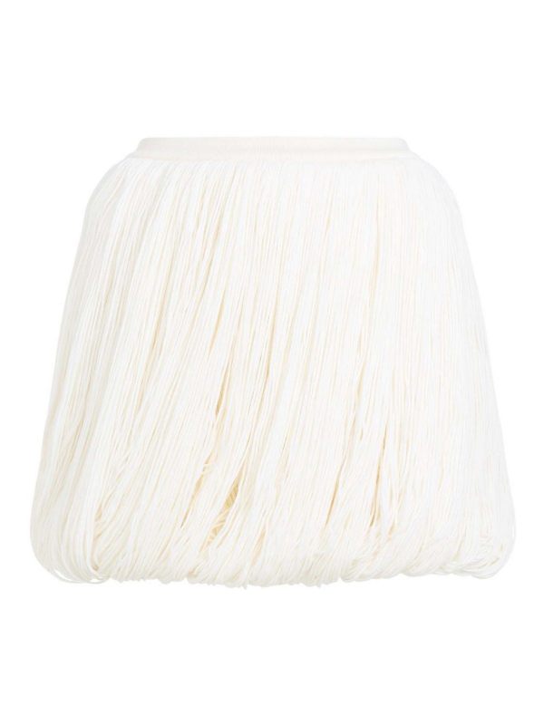 Alaïa Jupe Midi - Blanc