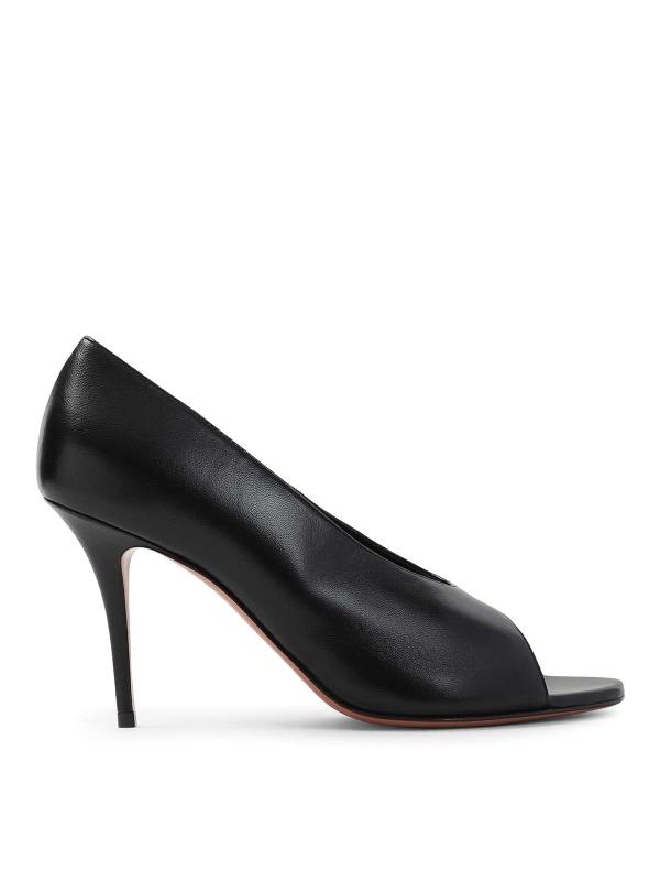 Amina Muaddi Chaussures À Talon - Noir