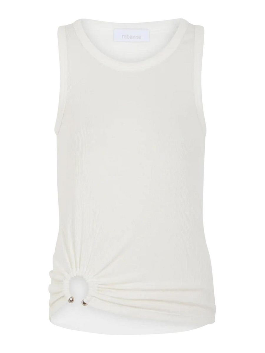 Rabanne Top - Blanc