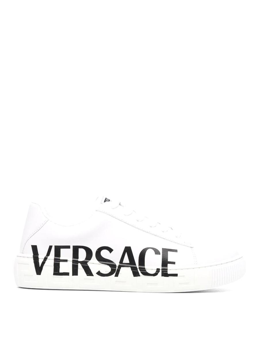 Versace Young Baskets - Blanc