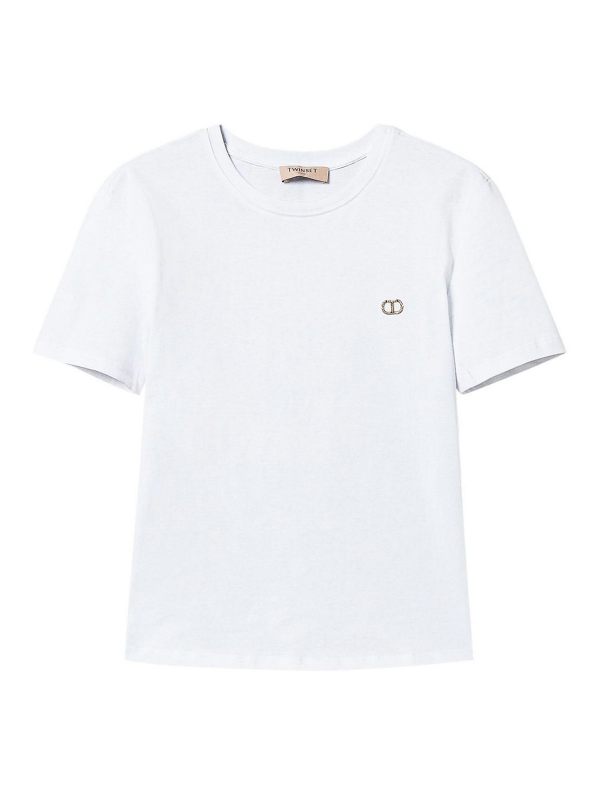 Twinset Robe Courte - Blanc