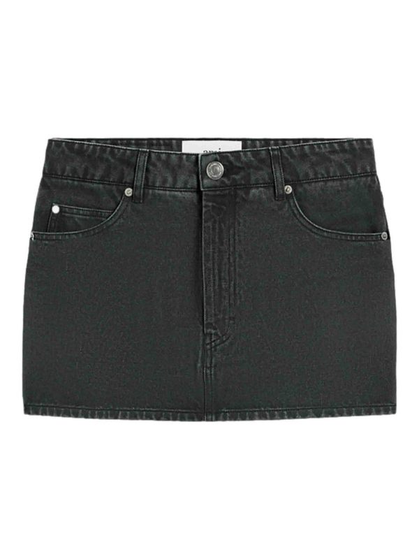 Ami Paris Mini Jupe - Noir