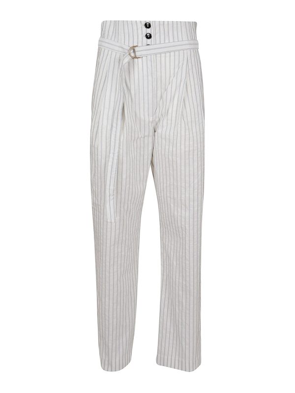 Philosophy di Lorenzo Serafini Pantalons Décontractés - Righe