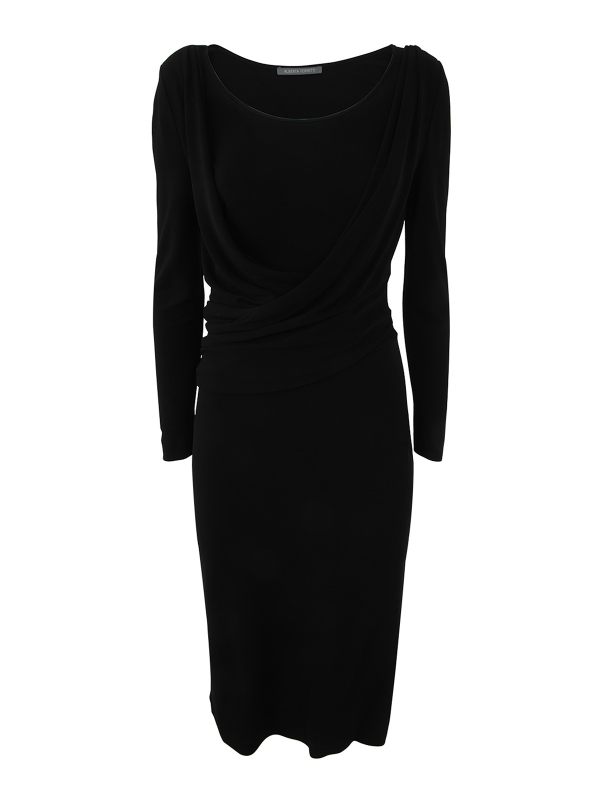 Alberta Ferretti Robe Au Genou - Noir