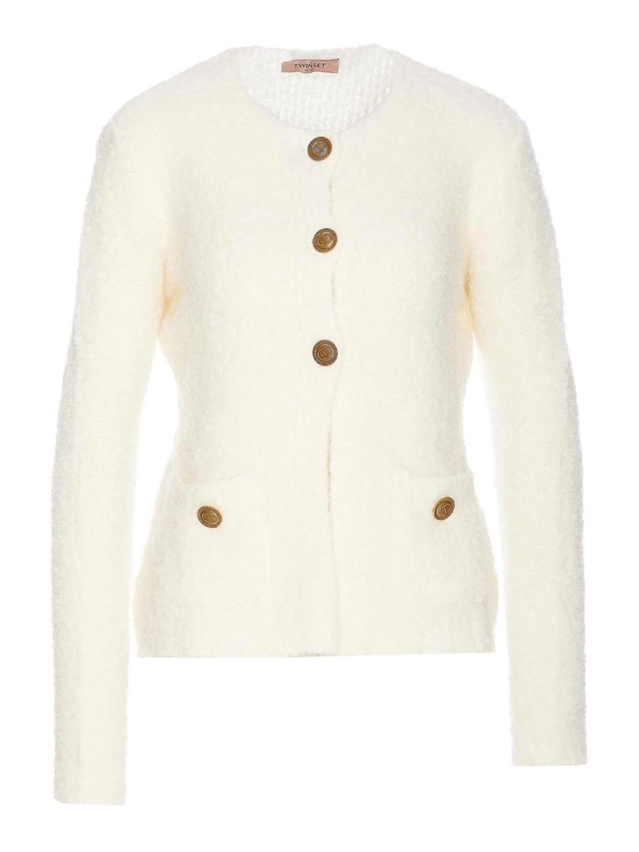 Twinset Veste Casual - Blanc