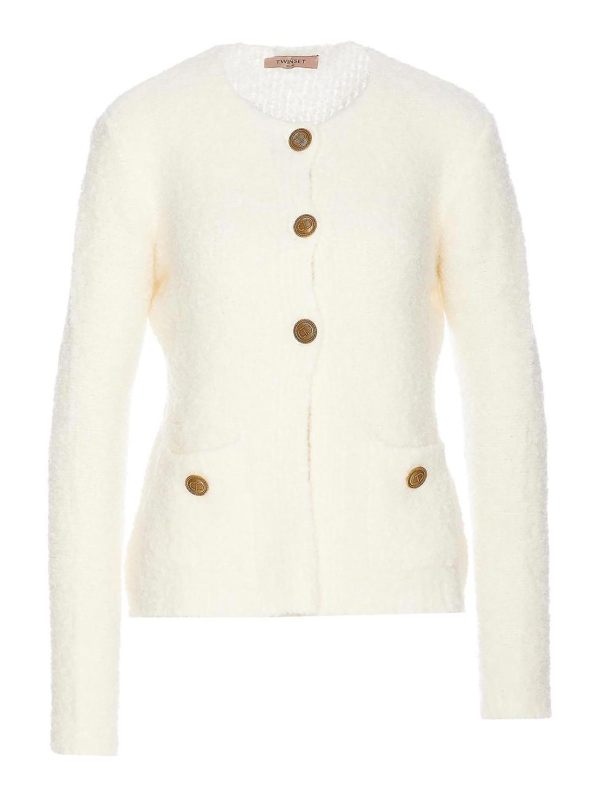 Twinset Veste Casual - Blanc