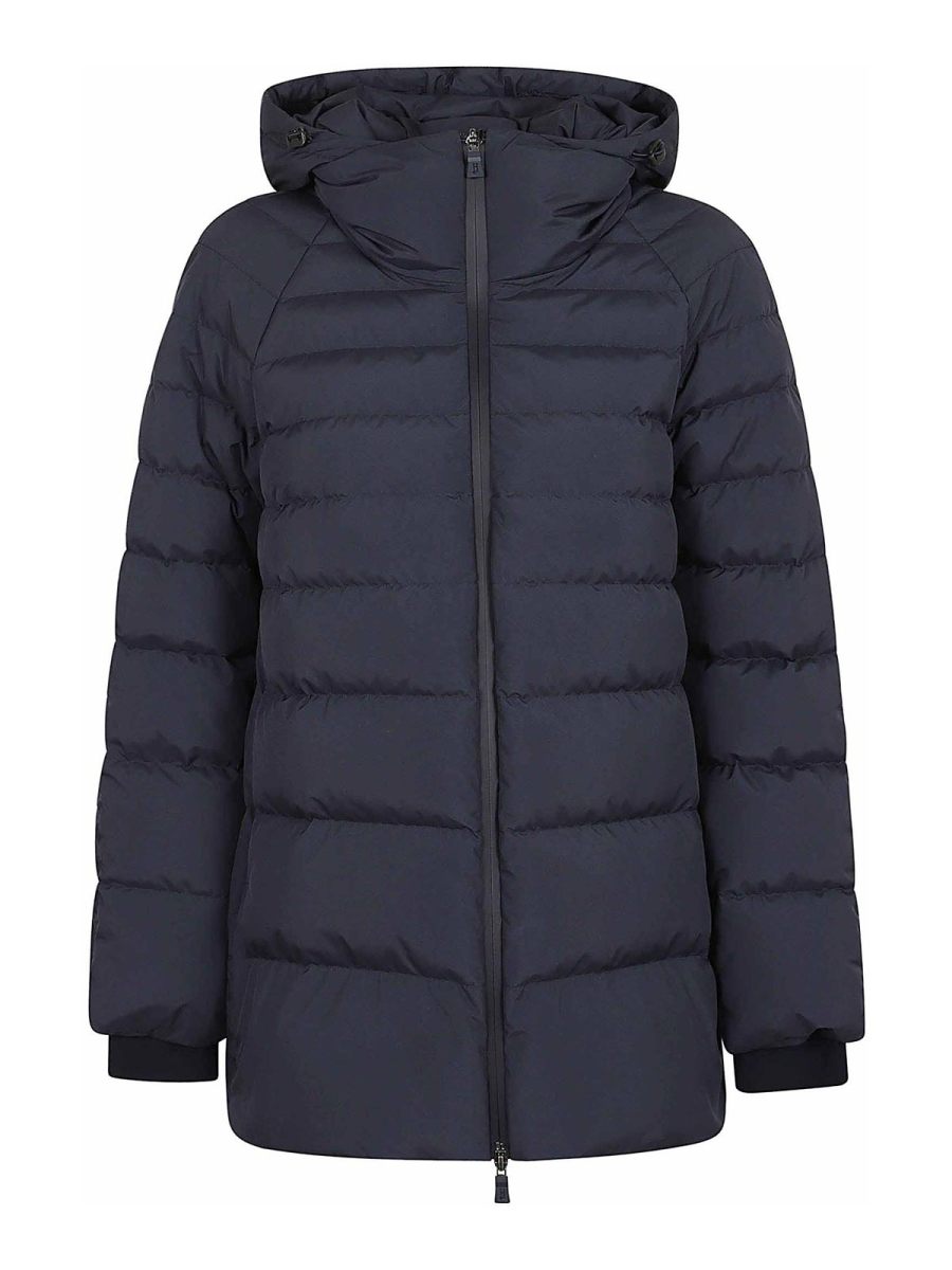 Herno Pull Col Bateau - Bleu