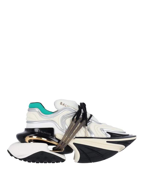 Balmain Baskets - Blanc
