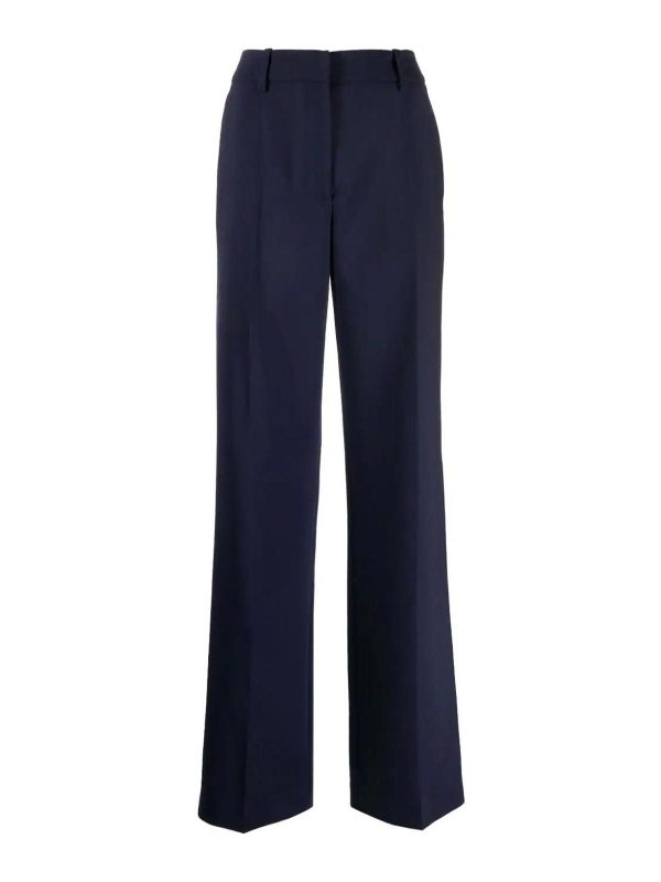 Off-White Pantalons Décontractés - Bleu