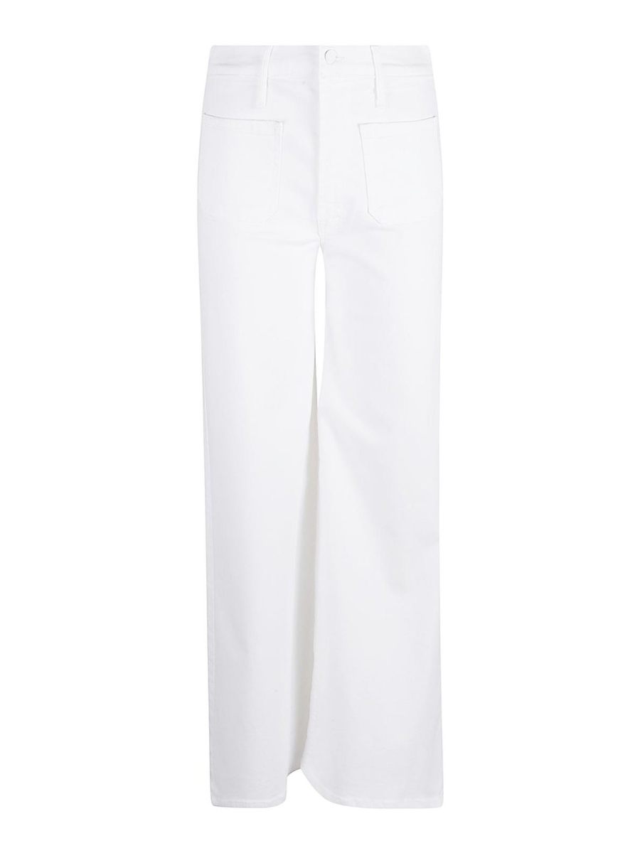 Mother Jean Bootcut - Blanc