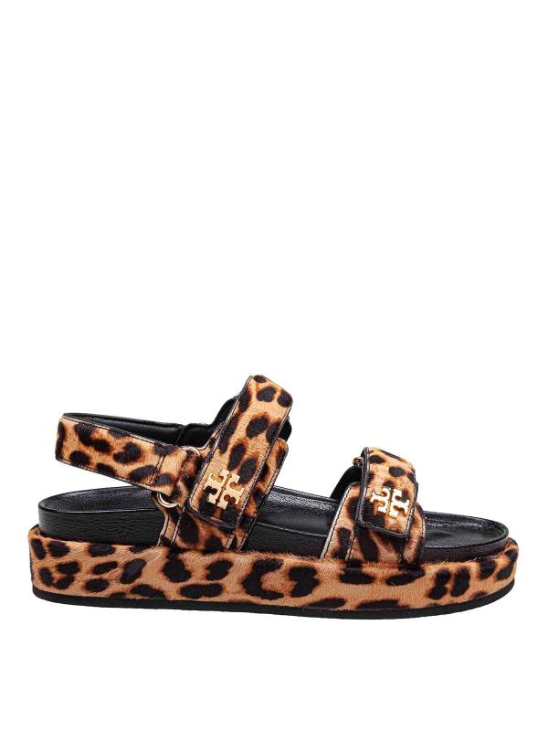 Tory Burch Sandales - Imprimé Animal