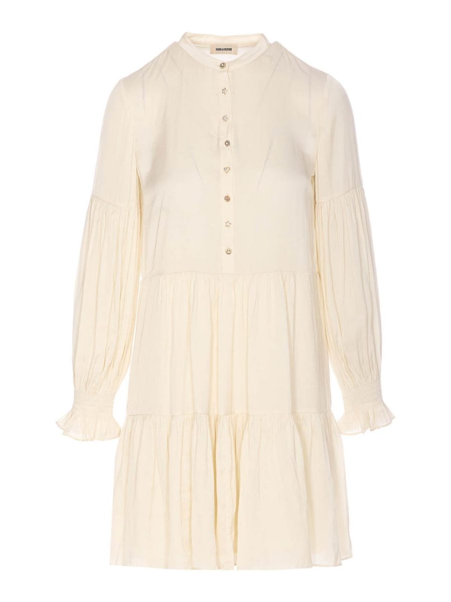 Zadig & Voltaire Robe Courte - Blanc