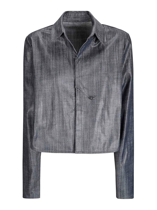 Maria Calderara Veste Casual - Bleu