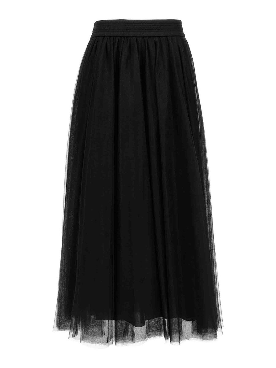 Fabiana Filippi Jupe Midi - Noir