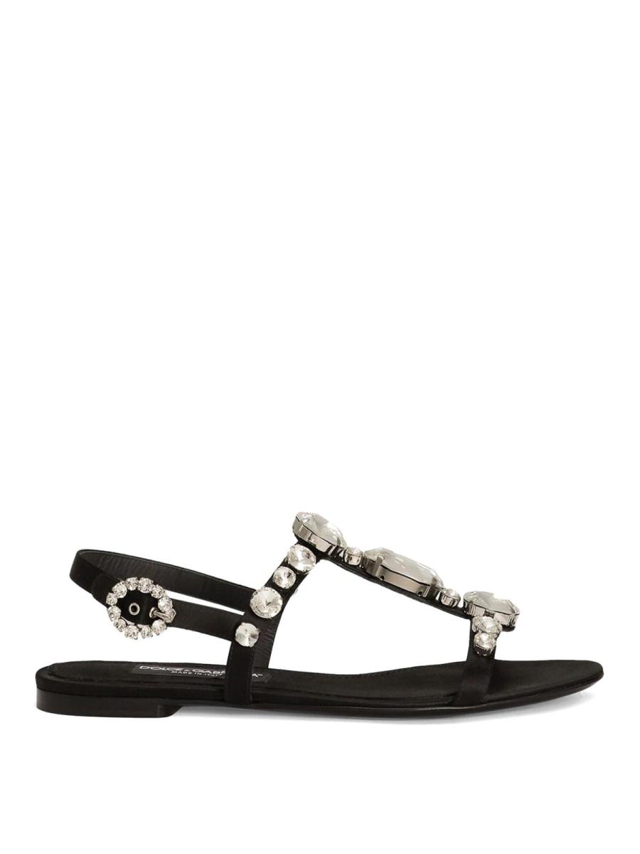 Dolce & Gabbana Sandales - Noir