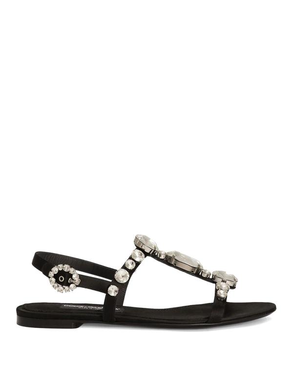Dolce & Gabbana Sandales - Noir