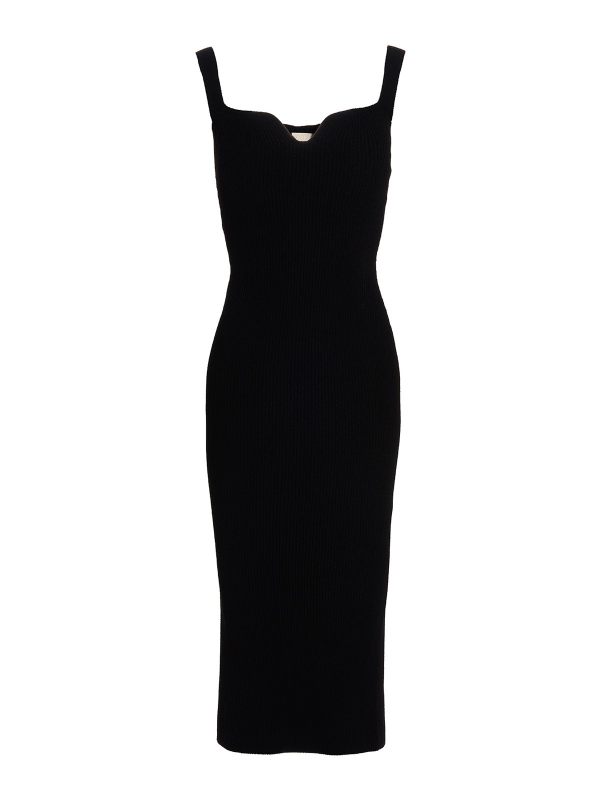Khaite Robe Au Genou - Noir