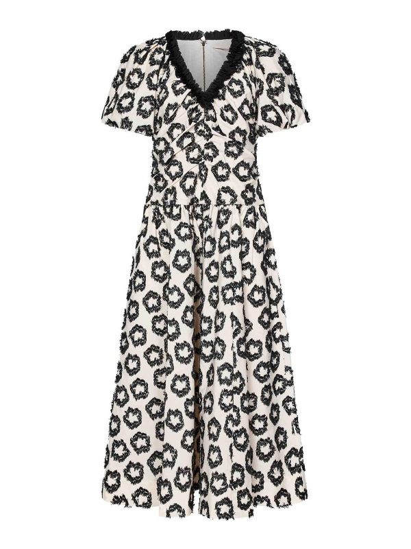 Ulla Johnson Robe Au Genou - Blanc