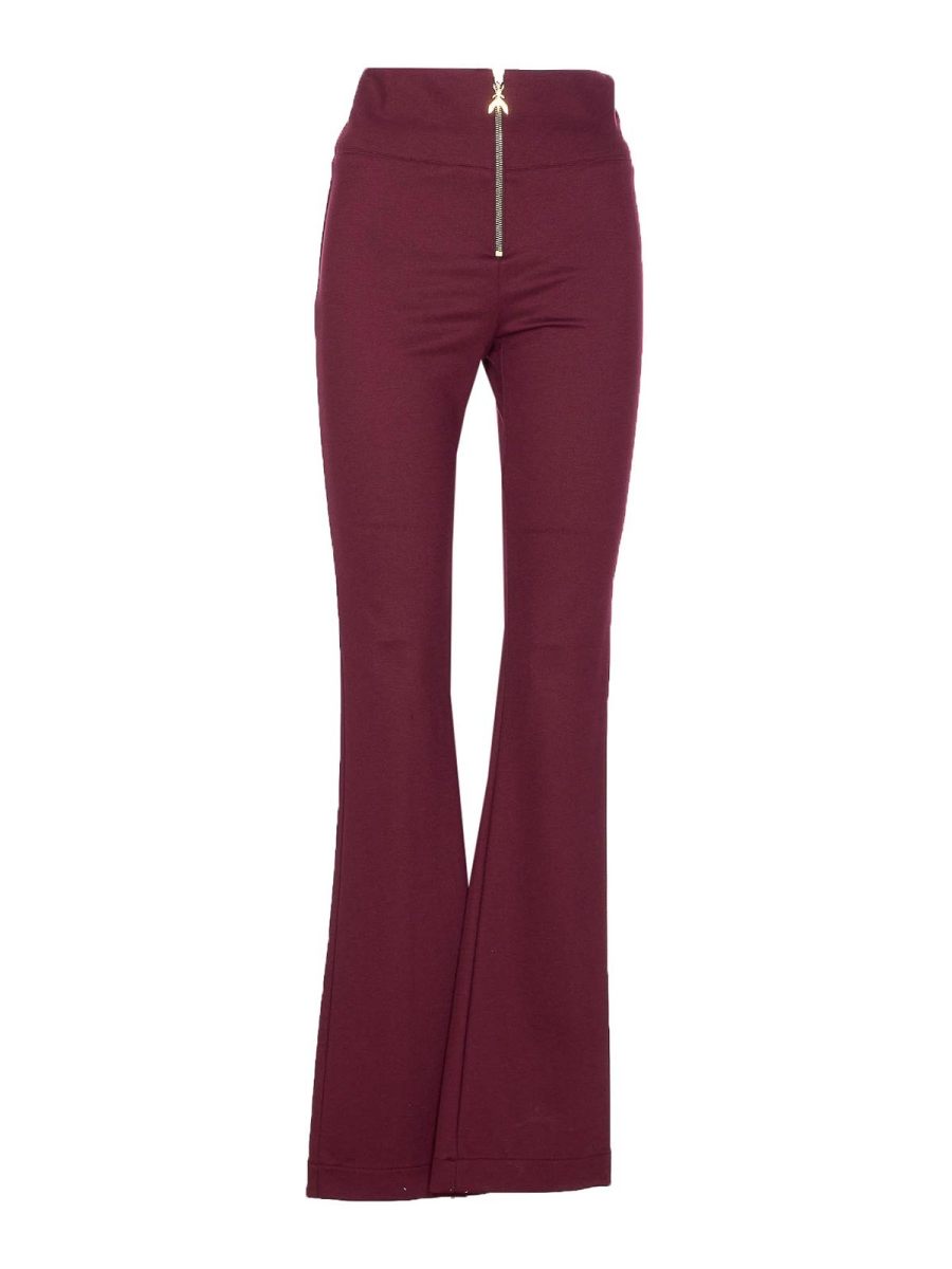 Patrizia Pepe Pantalons Décontractés - Violet