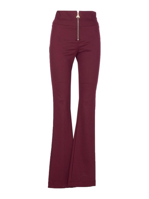 Patrizia Pepe Pantalons Décontractés - Violet