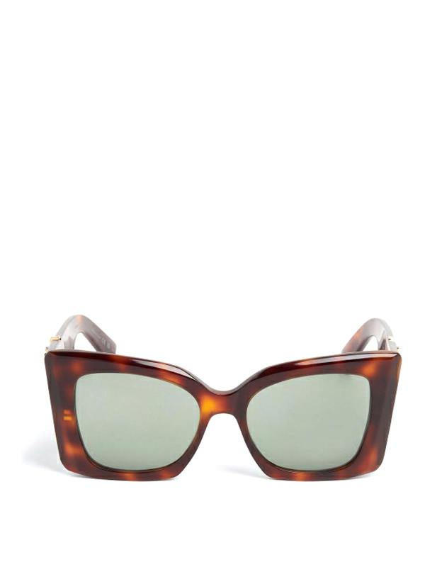 Saint Laurent Lunettes De Soleil - Vert