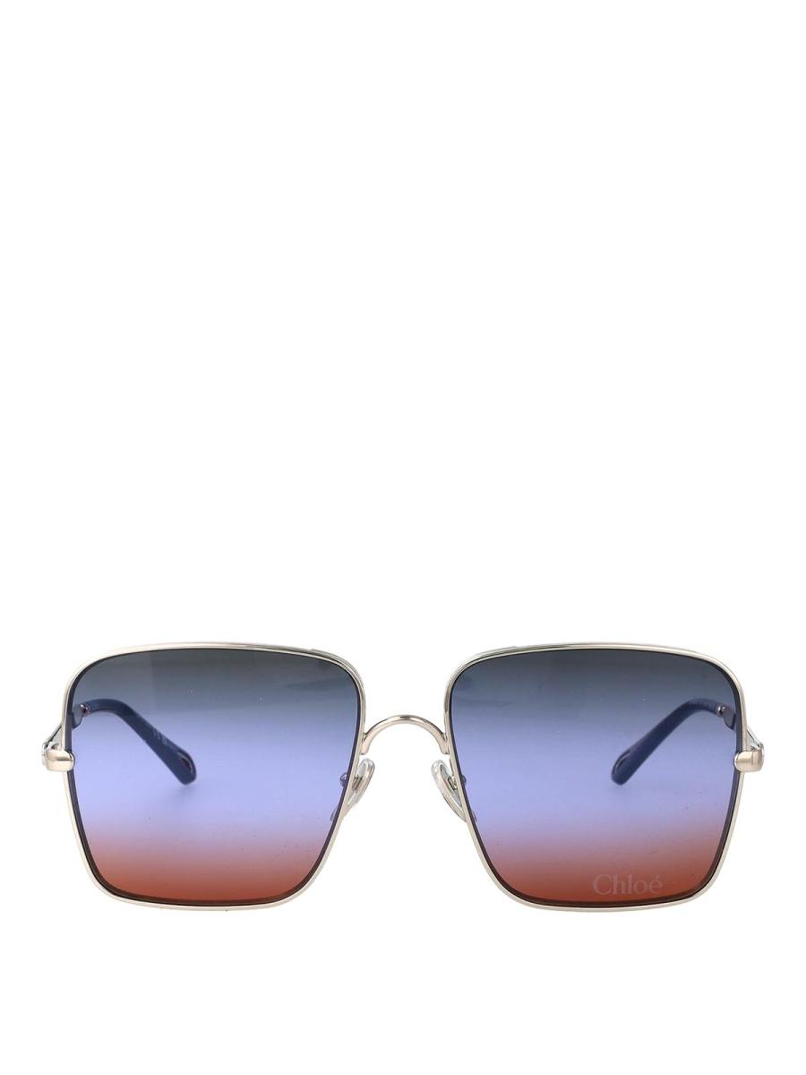 Chloe' Lunettes De Soleil - Argent