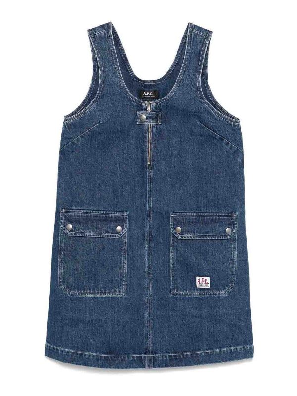 A. P.C. Robe Courte - Délavé