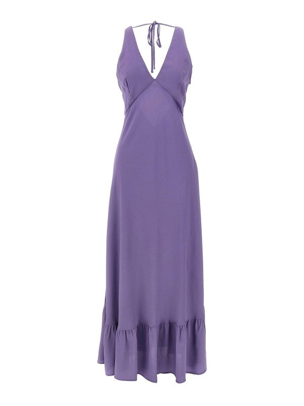 Twinset Maxi Robe - Violet