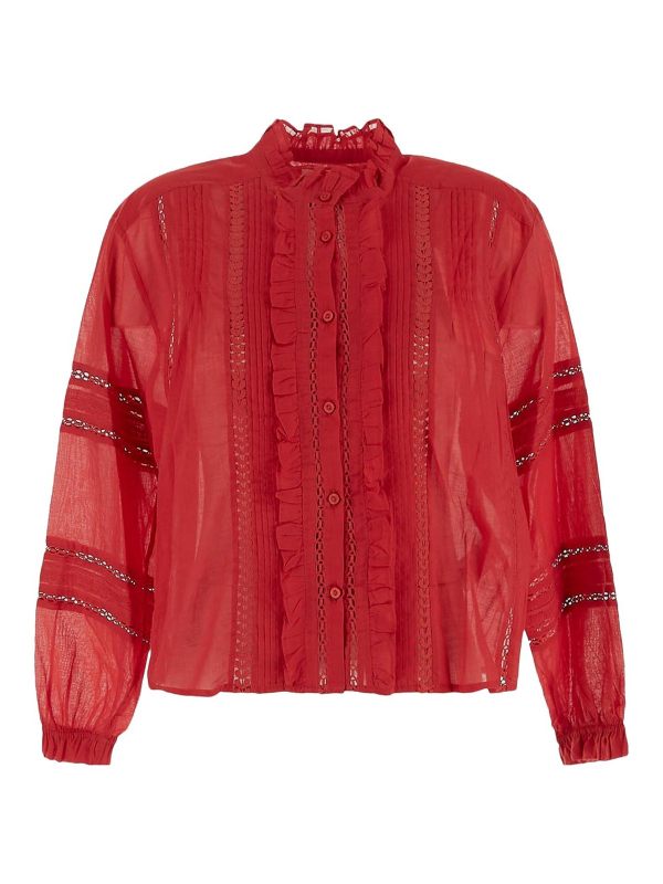 Isabel Marant Etoile Chemise - Rouge