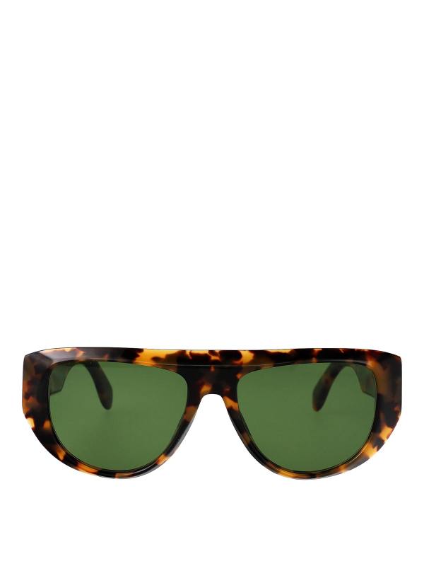 Palm Angels Lunettes De Soleil - Marron