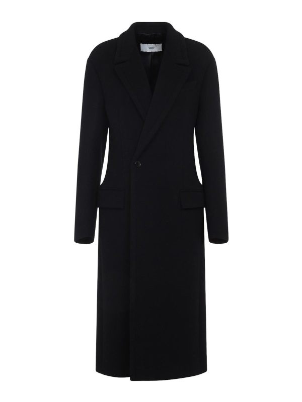 Phoebe Philo Manteau Au Genou - Noir