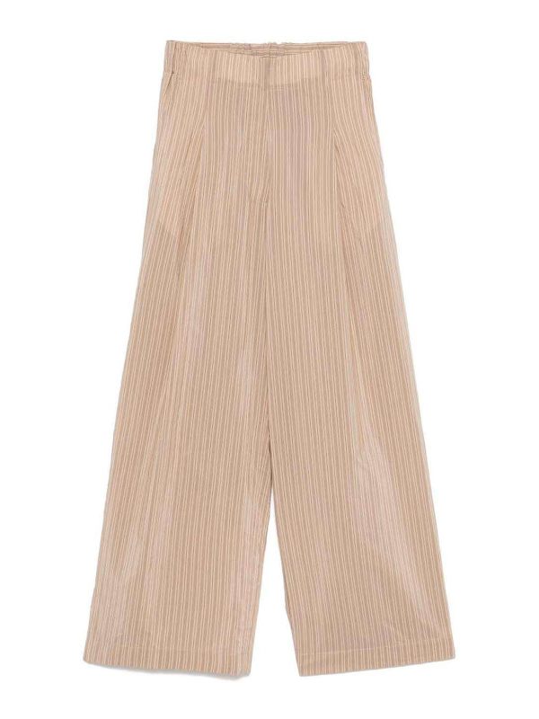Dries Van Noten Pantalons Décontractés - Beige