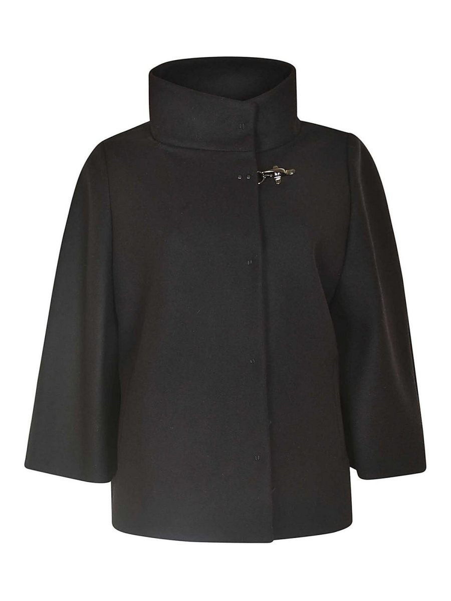 Fay Manteau Court - Noir