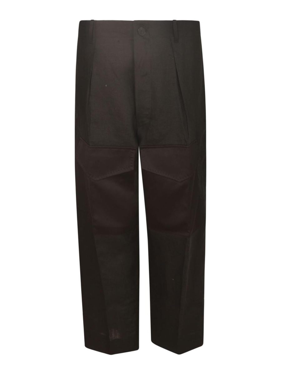 Setchu Pantalons Décontractés - Noir