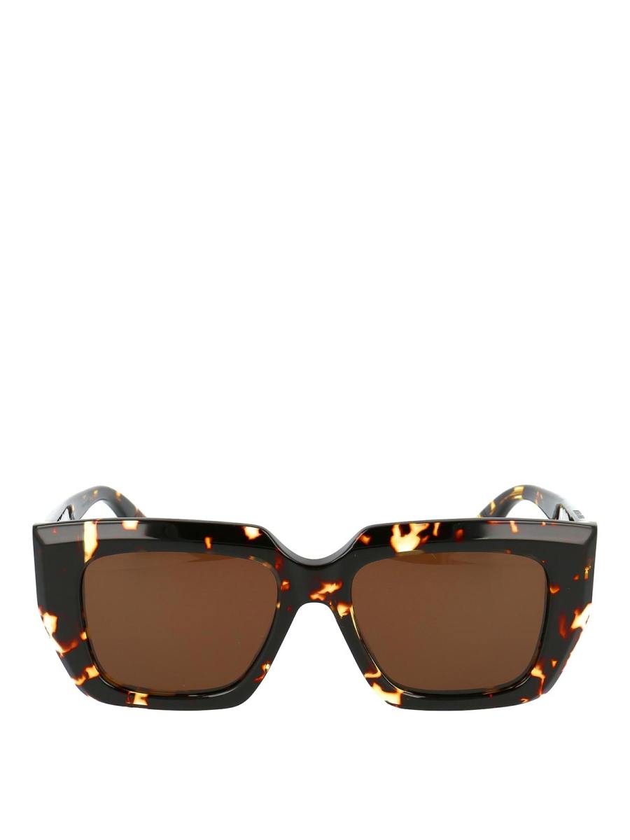 Bottega Veneta Lunettes De Soleil - Marron
